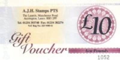 GIFT VOUCHER £10 - Click Image to Close